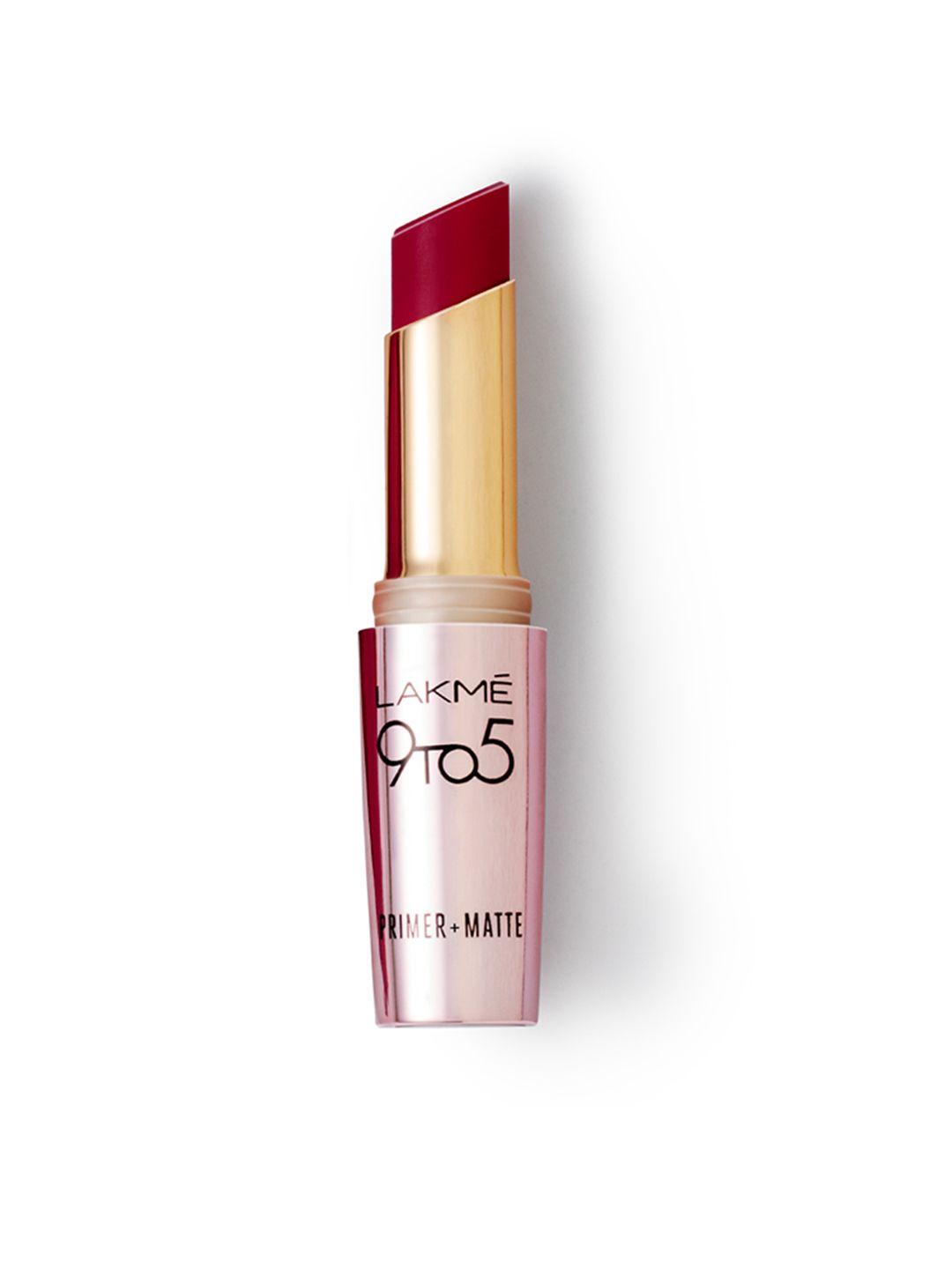 lakme-9-to-5-primer-+-matte-lip-color---burgundy-passion-mr13