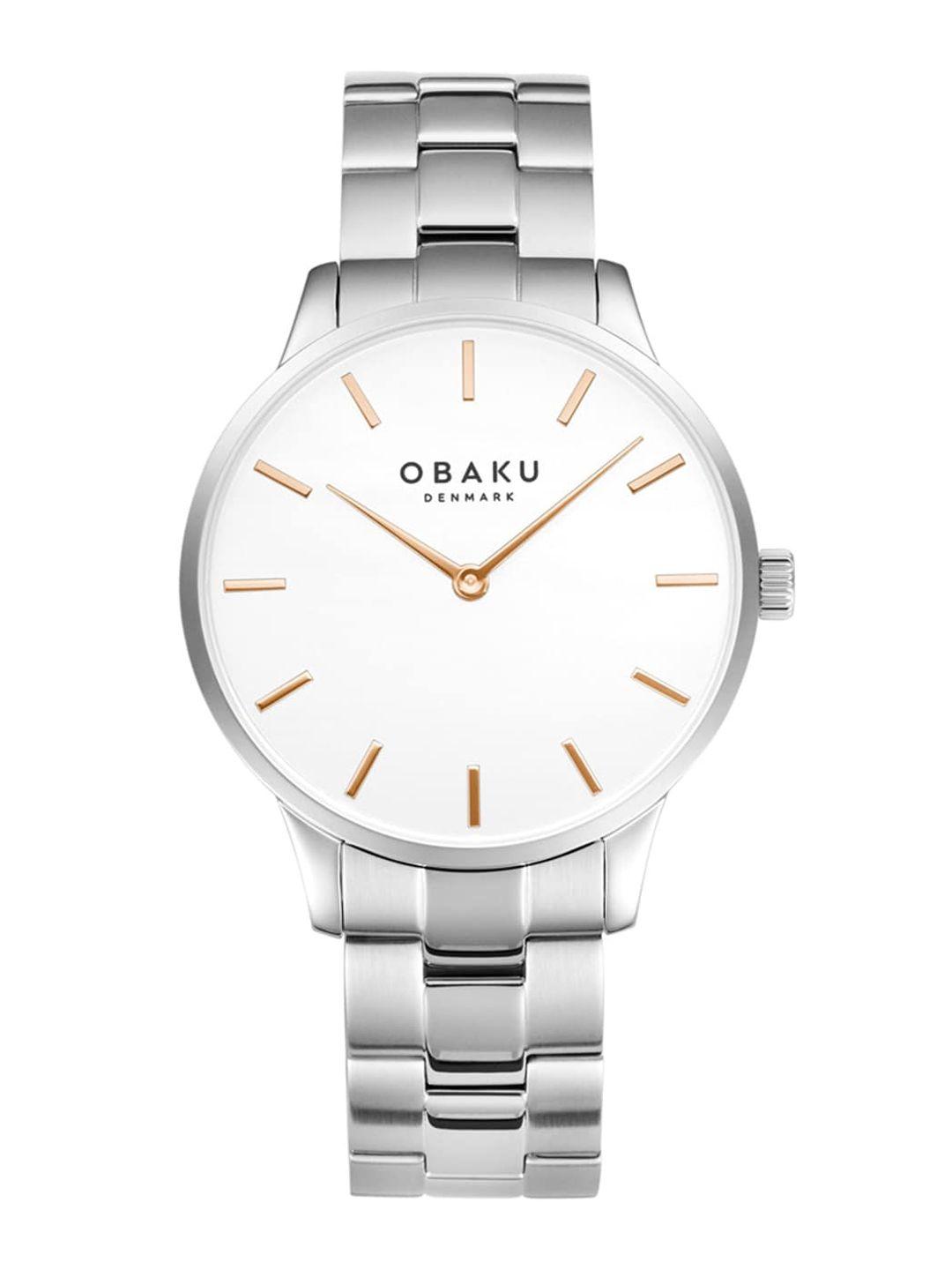 obaku-men-white-analogue-watch-v247gxcisc
