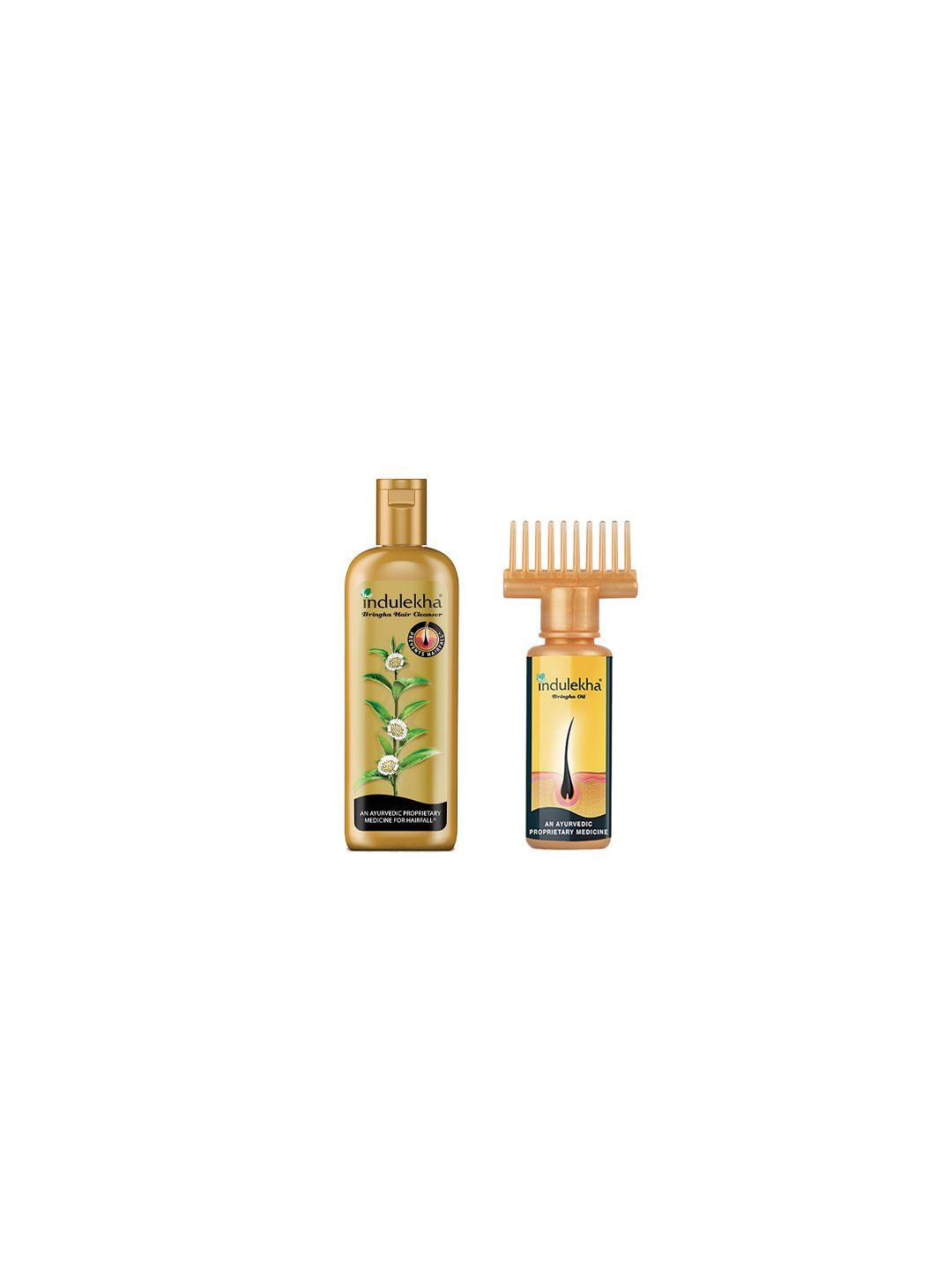 indulekha-bringha-set-of-shampoo-&-hair-oil