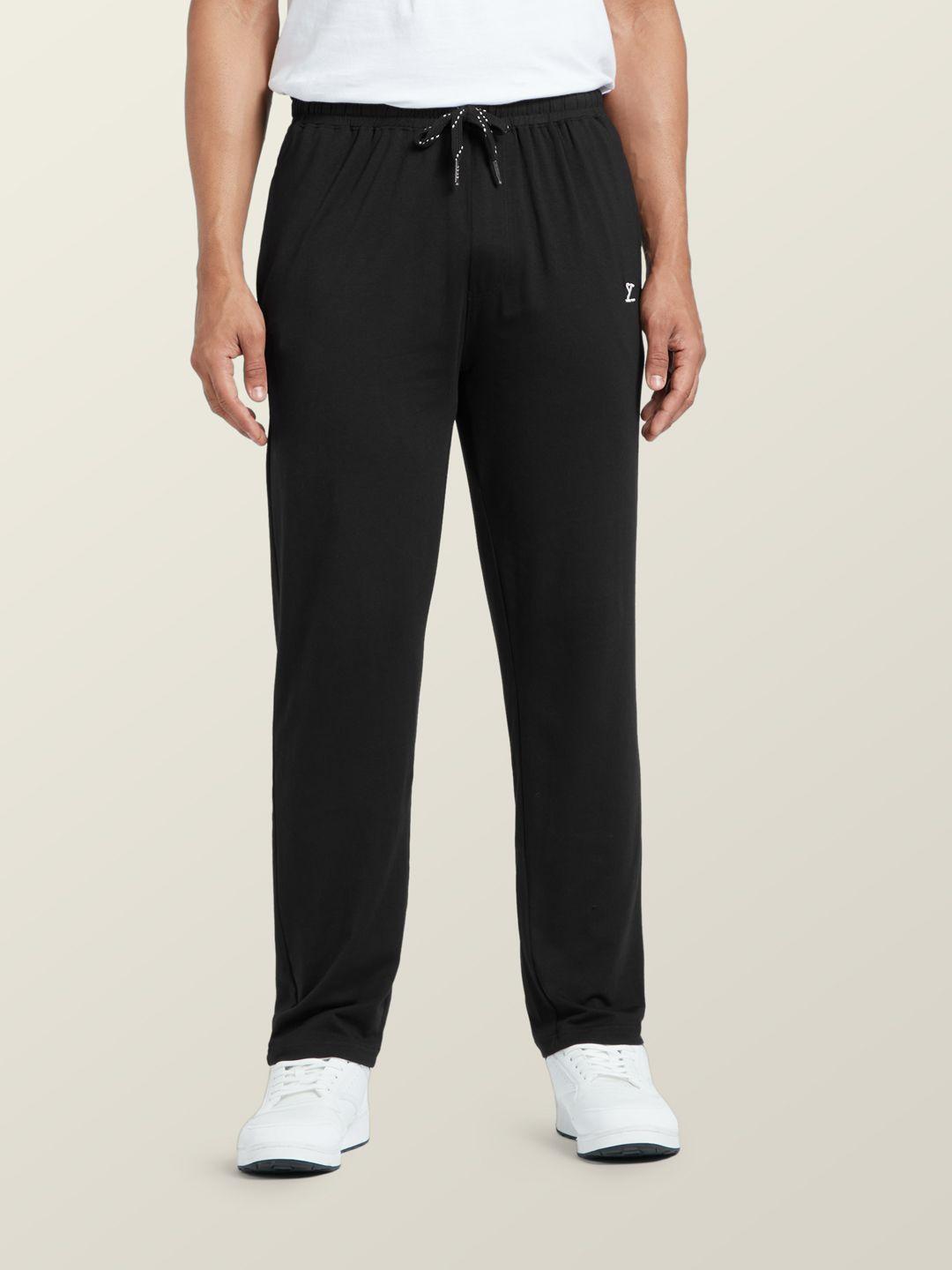 xyxx-men-black-antimicrobial-cotton-modal-casual-lounge-pant-with-zipper-pocket