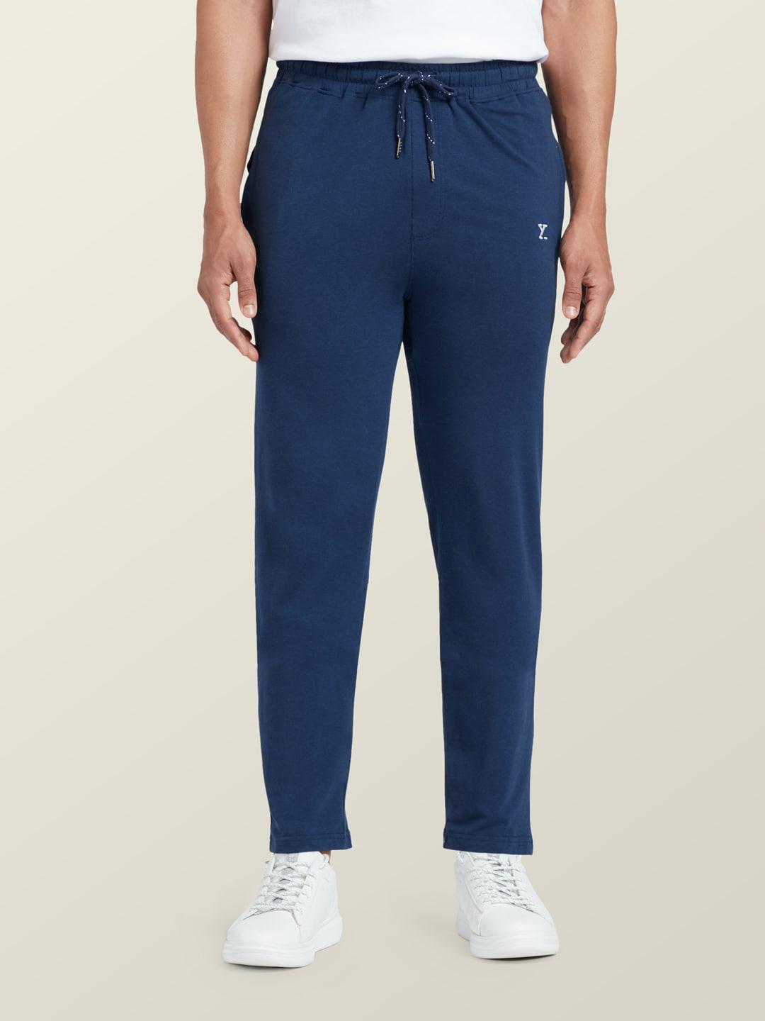 xyxx-men-blue-solid-antimicrobial-cotton-modal-casual-lounge-pant-with-zipper-pocket