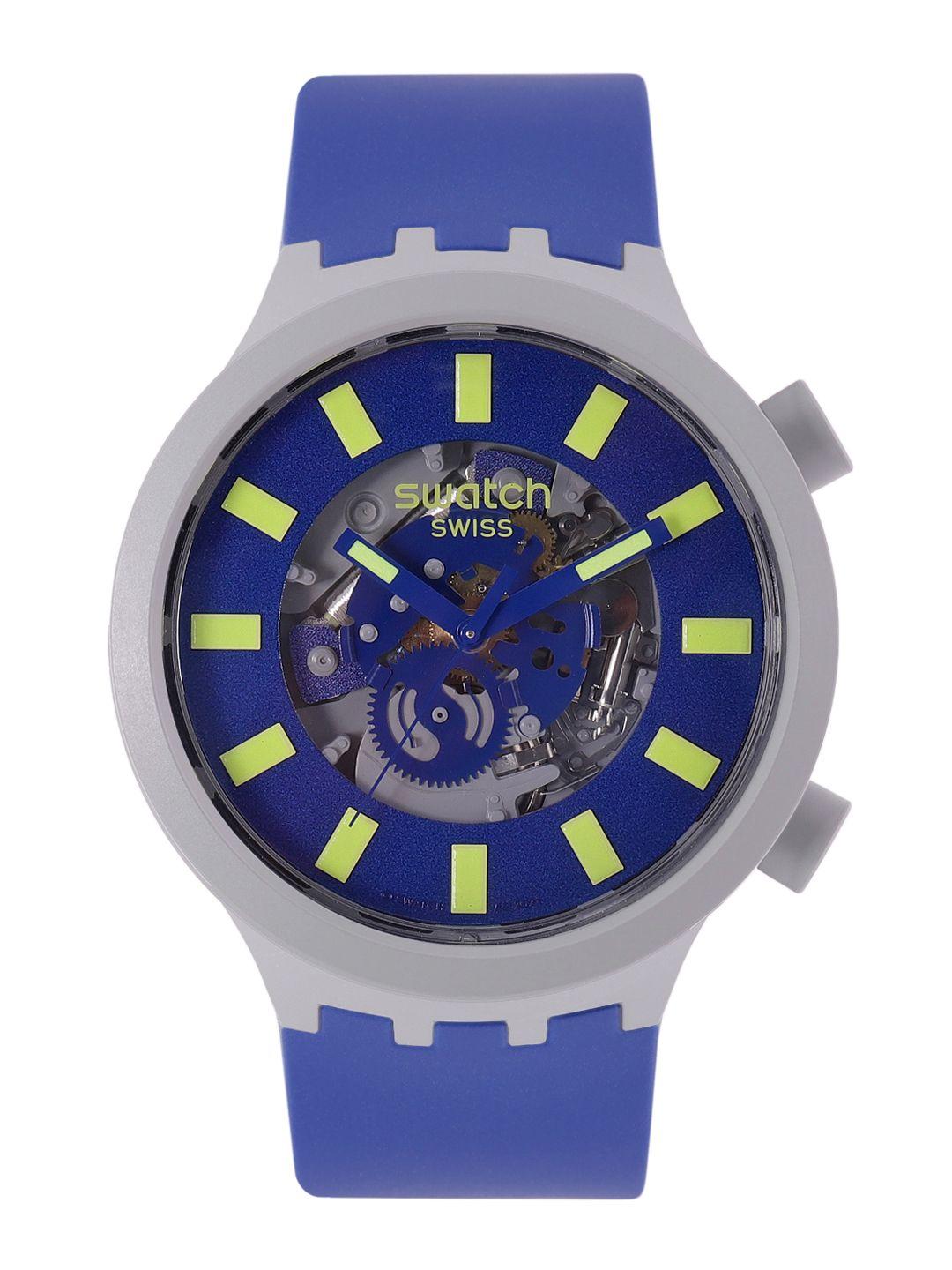 swatch-unisex-blue-swiss-made-skeleton-water-resistant-analogue-watch-sb03m103