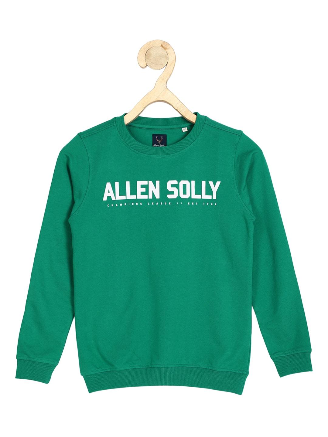 allen-solly-junior-boys-green-typography-printed-sweatshirt