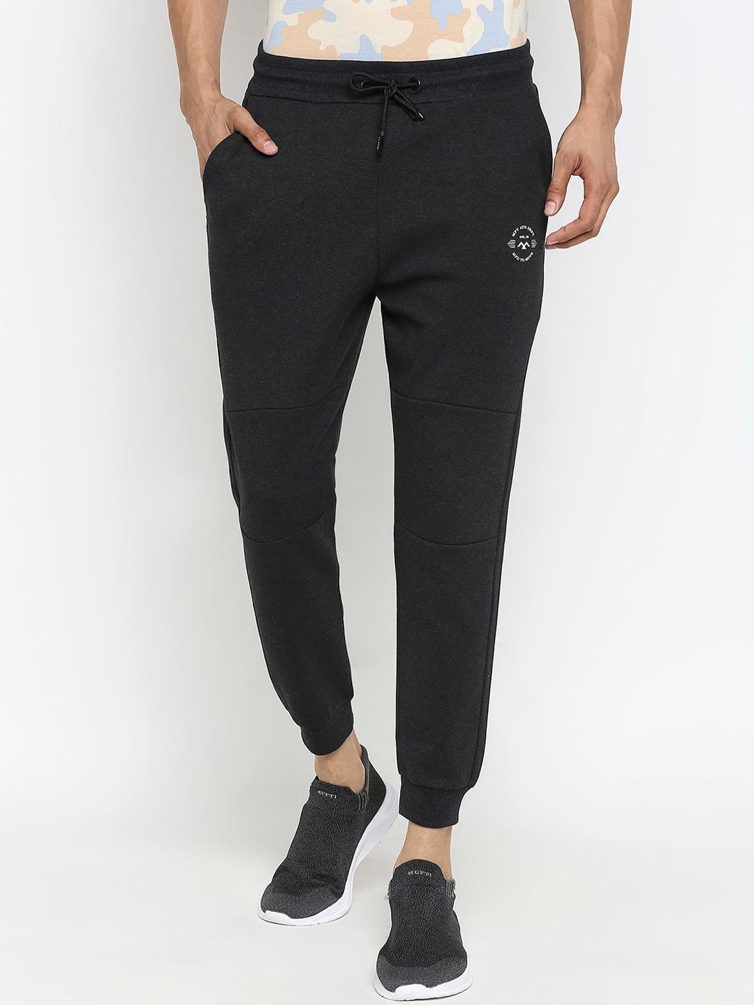 mufti-men-charcoal-grey-solid-sport-edition-knitted-jogger