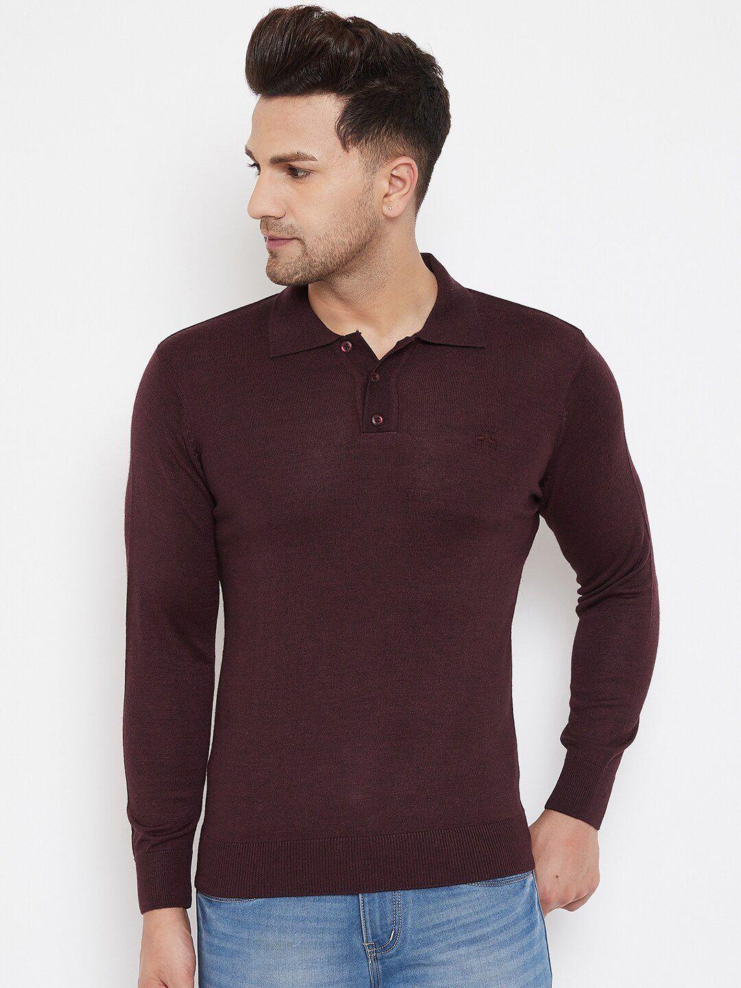 98-degree-north-men-burgundy-solid-wool-regular-sweater-vest