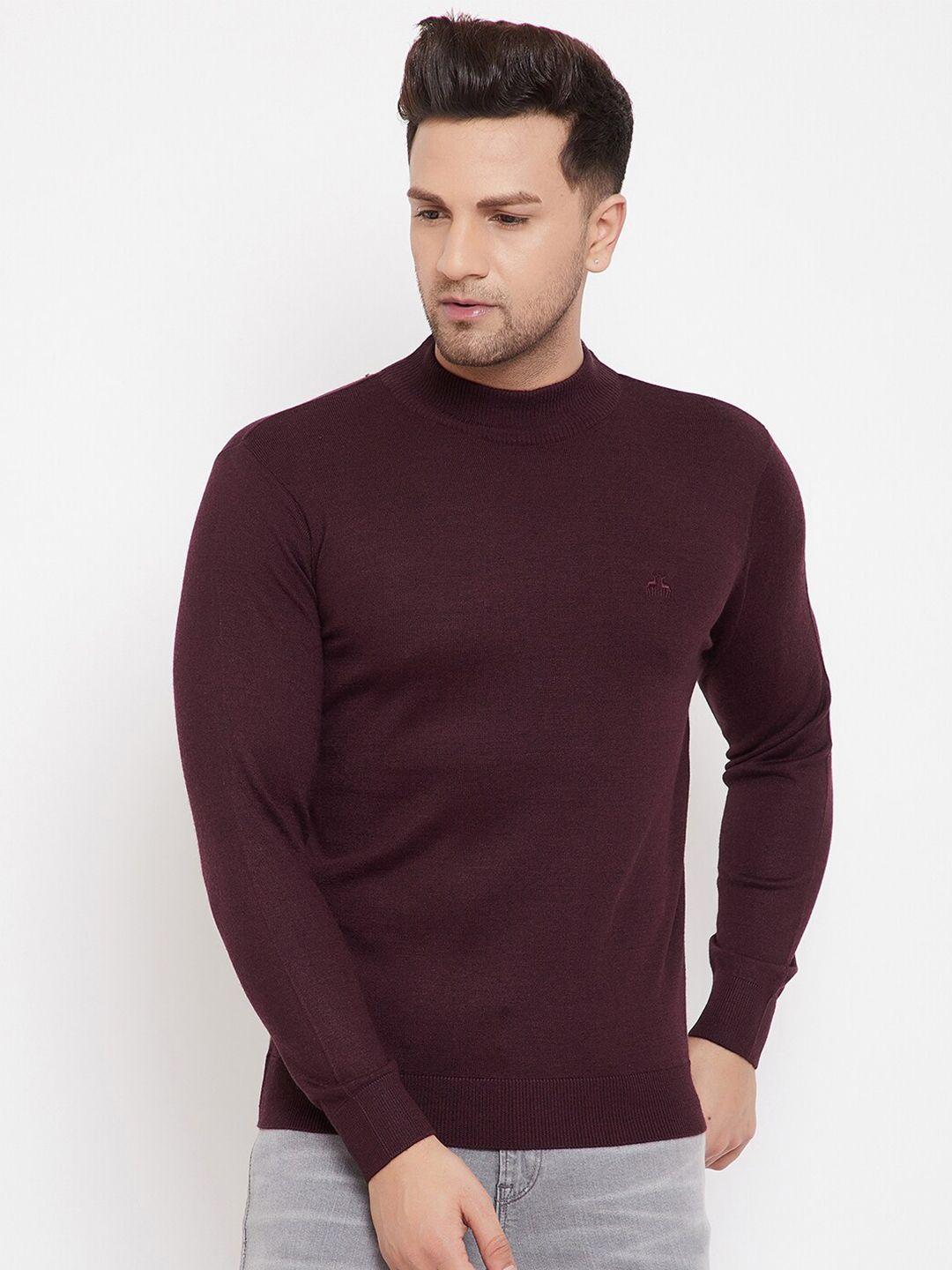 98-degree-north-men-burgundy-solid-sweater-vest