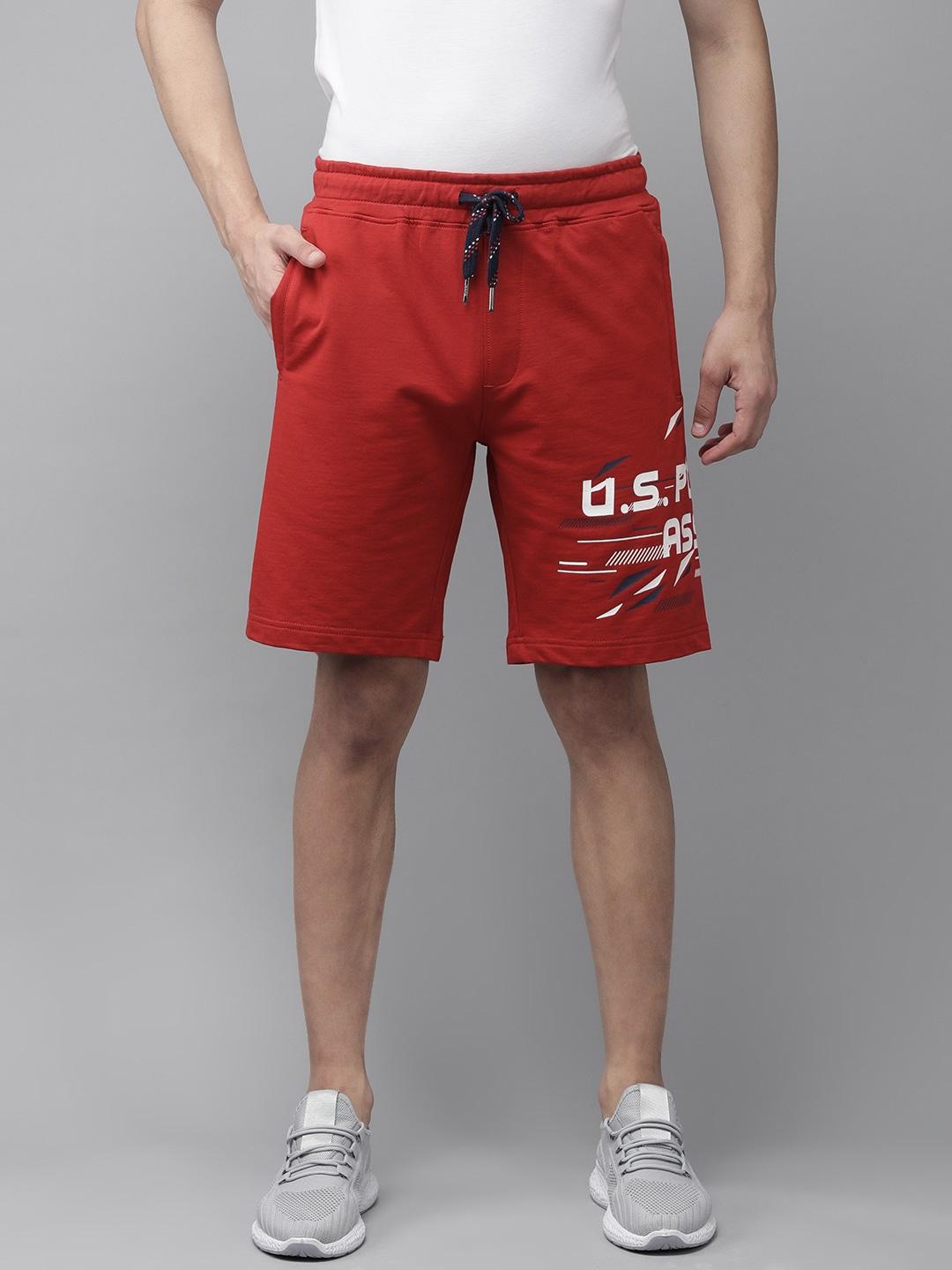 u-s-polo-assn-men-red-typography-printed-regular-shorts