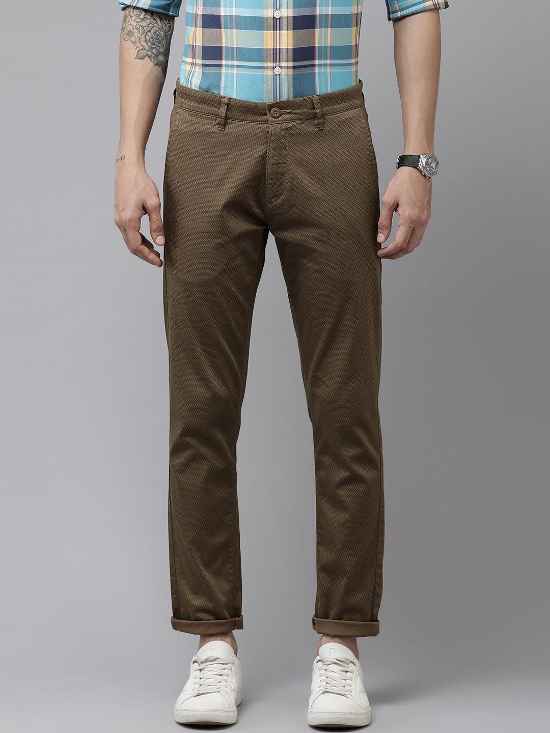 u.s.-polo-assn.-men-brown-geometric-print-austin-trim-fit-mid-rise-flat-front-trousers