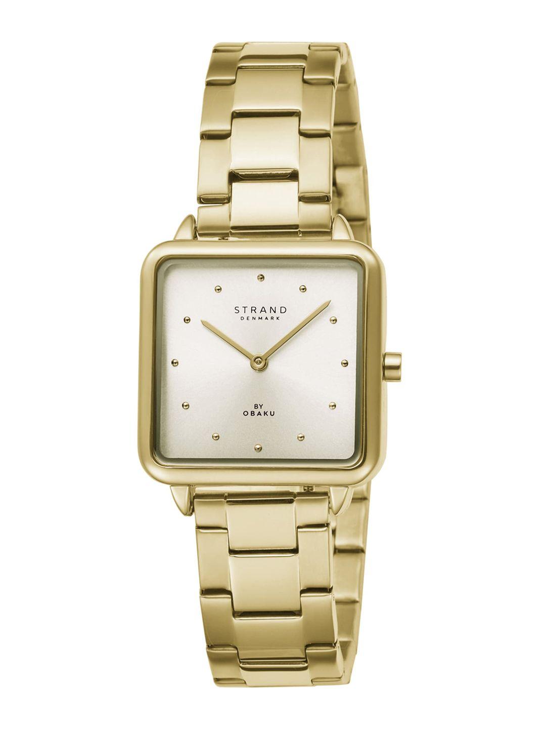 strand-by-obaku-women-gold-toned-brass-dial-&-gold-toned-straps-analogue-watch-s718lxggsg