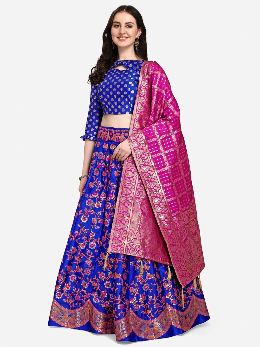 purvaja-blue-&-pink-ready-to-wear-lehenga-choli