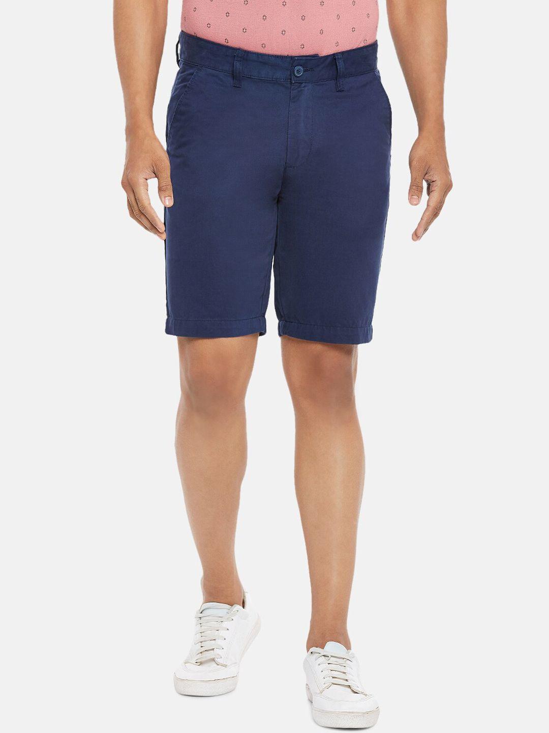 byford-by-pantaloons-men-navy-blue-slim-fit-low-rise-chino-shorts