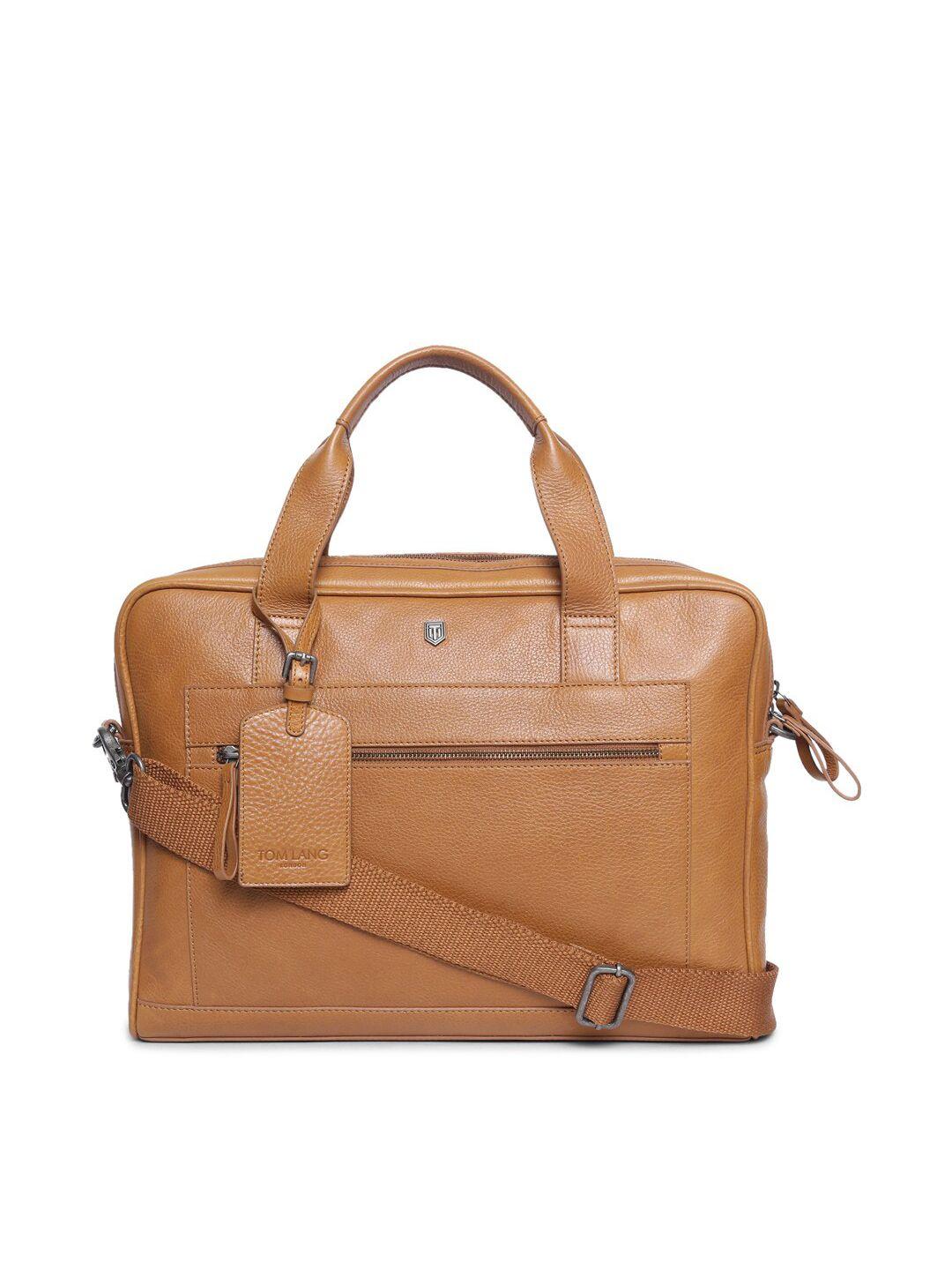 tom-lang-london-unisex-tan-textured-leather-laptop-bag