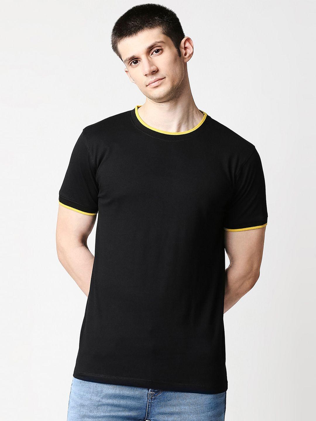 bewakoof-men-black-t-shirt