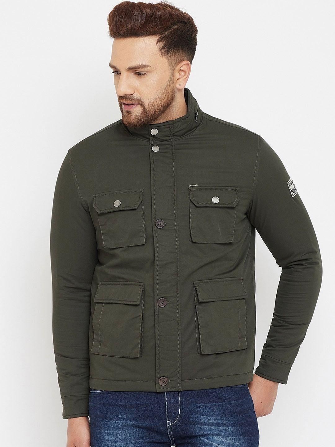 crimsoune-club-men-olive-green-jungle-green-tailored-jacket-with-patchwork