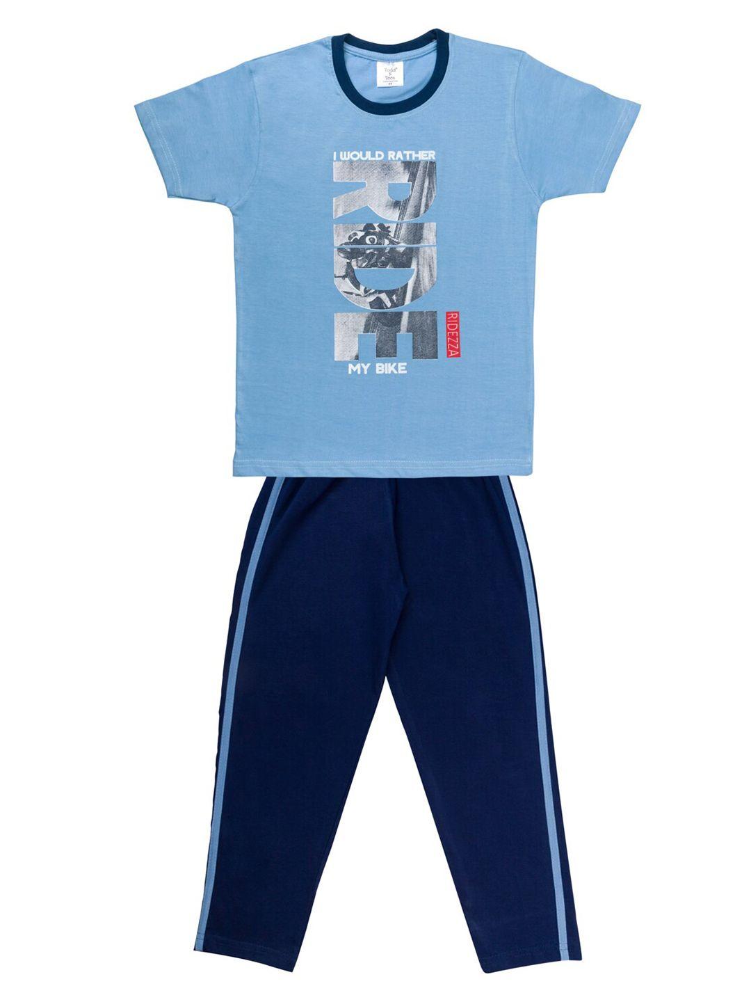 todd-n-teen-boys-blue-printed-tshirt-&-track-pants-set