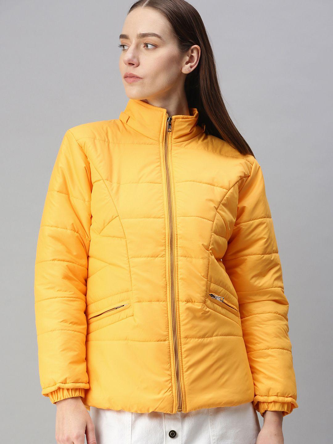 voxati-women-yellow-padded-jacket