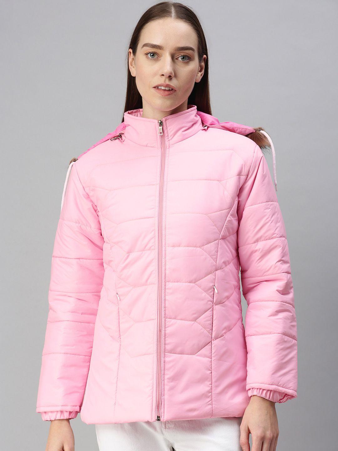 voxati-women-pink-padded-jacket