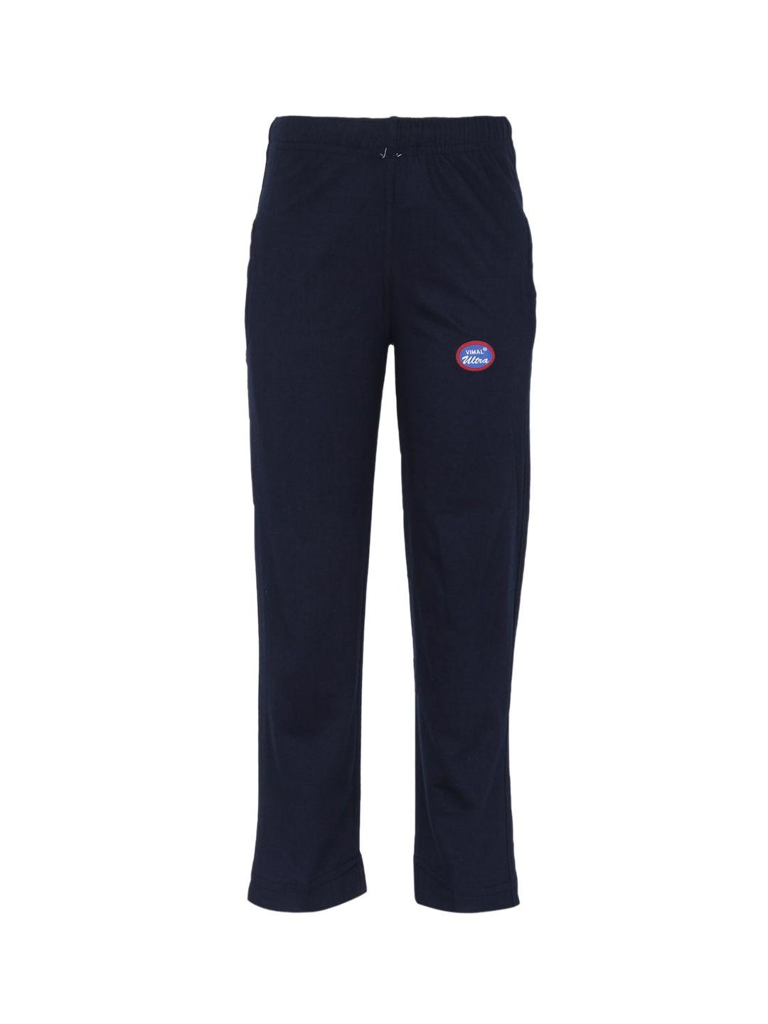 vimal-jonney-kids-navy-blue-solid-cotton-track-pants