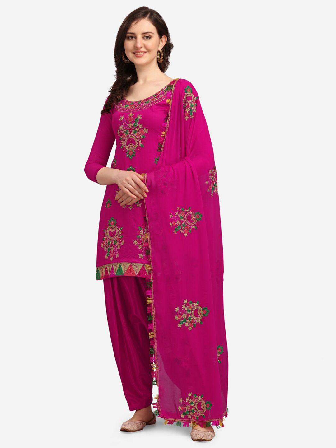 ethnic-junction-pink-embroidered-unstitched-dress-material