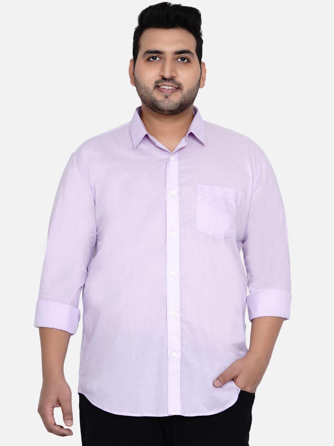 john-pride-men-lavender-opaque-plus-size-casual-shirt