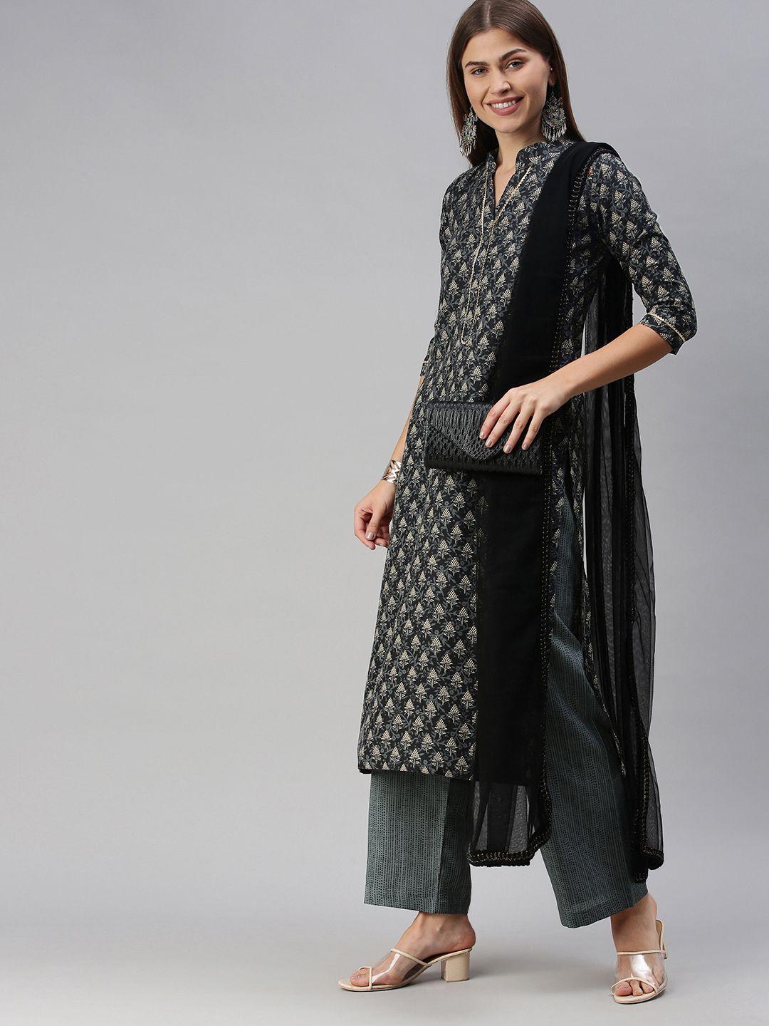 shewill-charcoal-printed-unstitched-dress-material