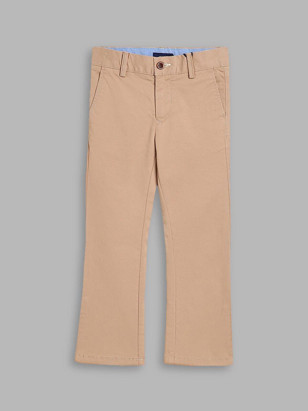 gant-boys-brown-cotton-trousers