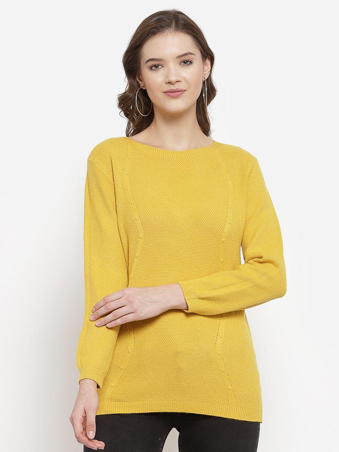 mafadeny-women-yellow-pullover