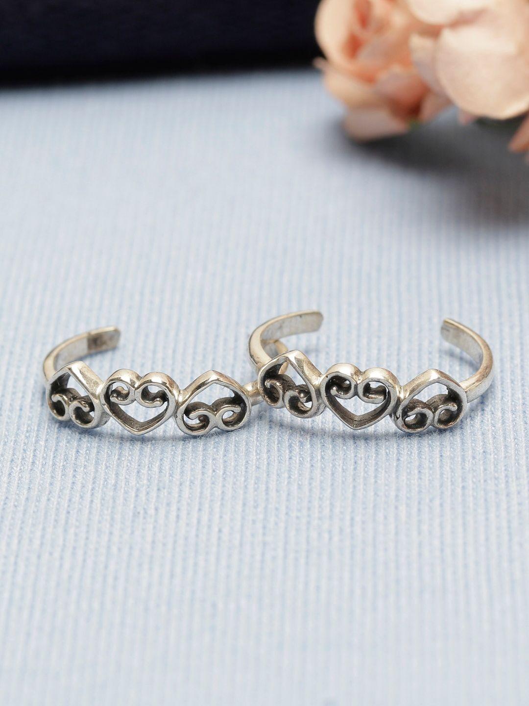 giva-set-of-2-925-sterling-silver-oxidised-curled-heart-toe-ring