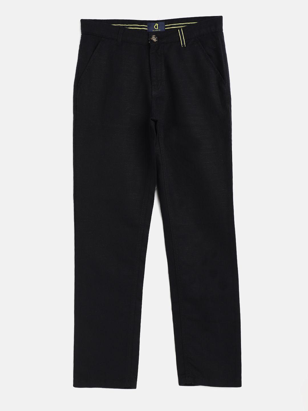 gini-and-jony-boys-black-solid-classic-slim-fit-regular-trousers
