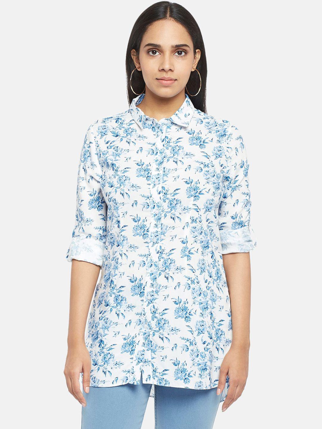 honey-by-pantaloons-women-blue-&-white-floral-opaque-printed-casual-shirt