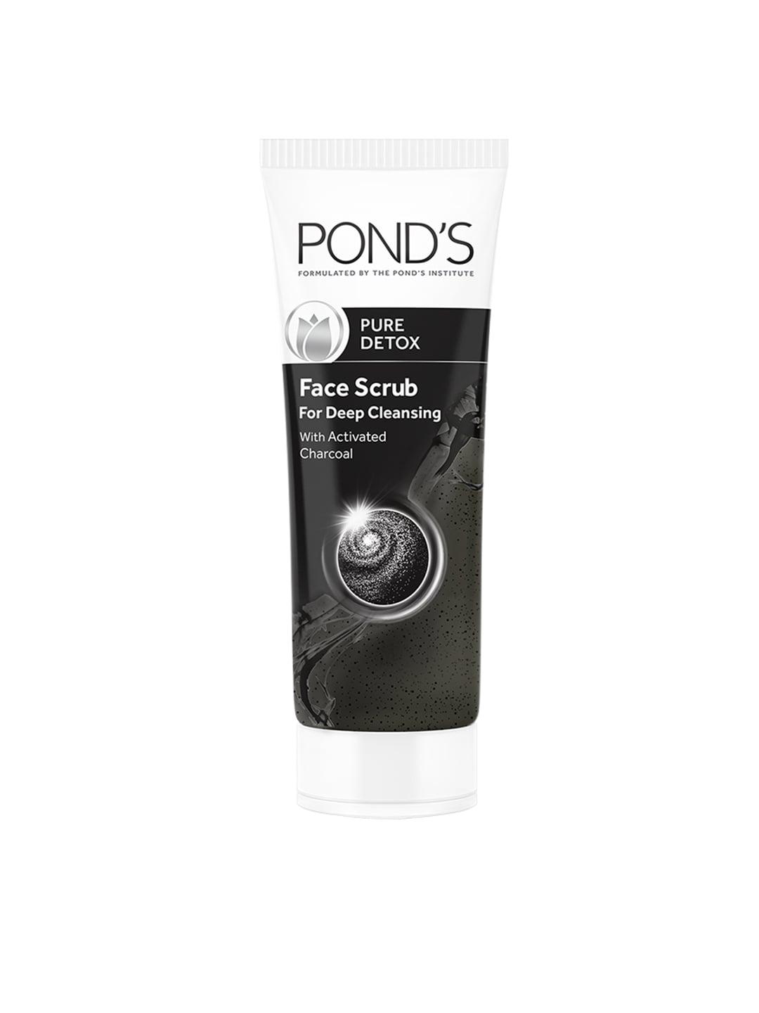 ponds-pure-detox-face-gel-scrub-with-activated-charcoal,-100-g