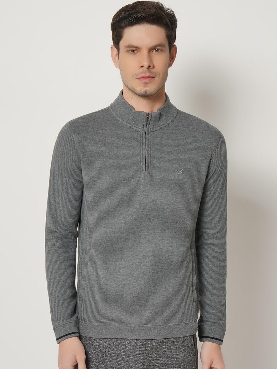blackberrys-men-grey-melange-sweatshirt