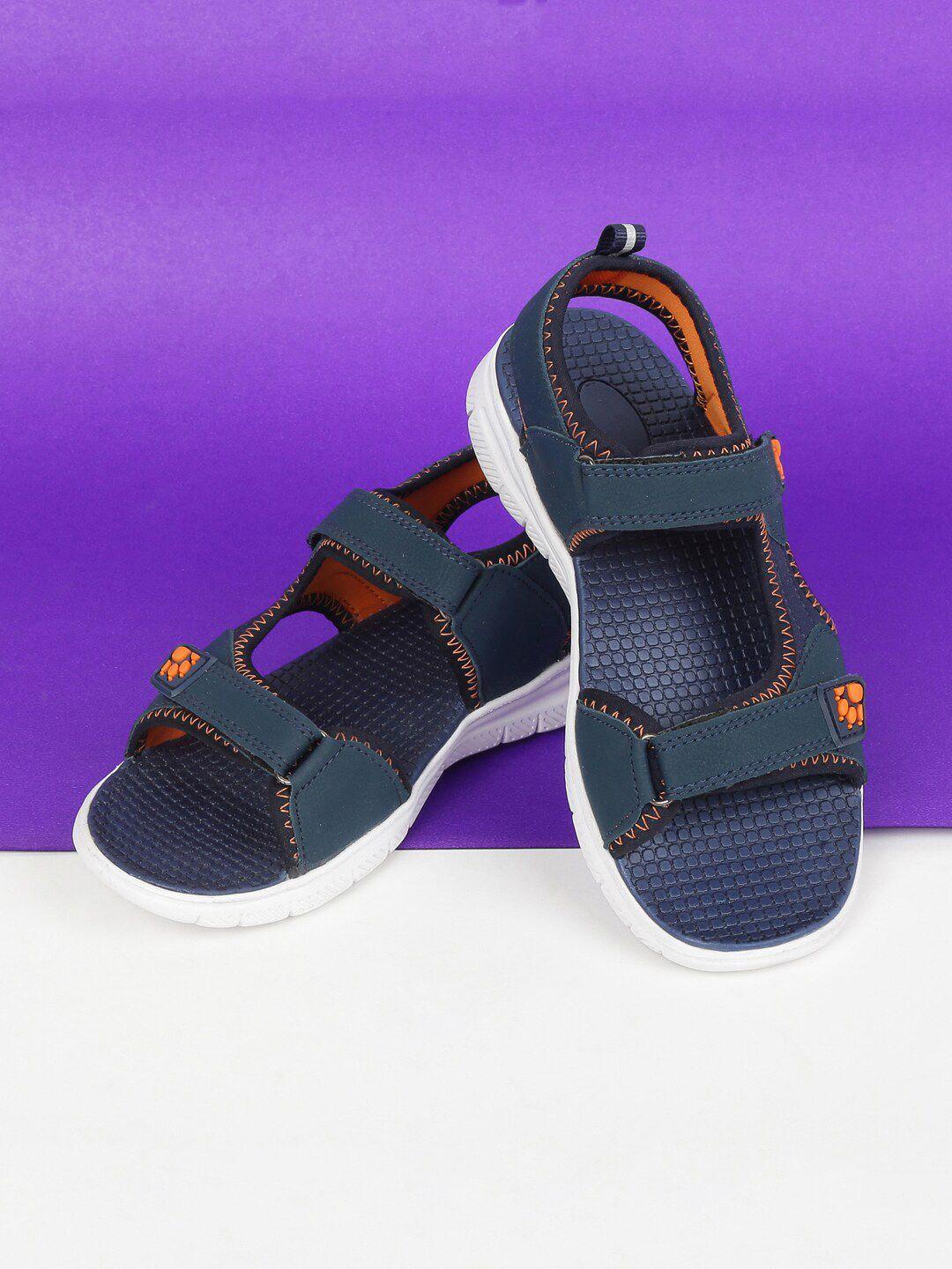max-boys-blue-&-white-pu-comfort-sandals