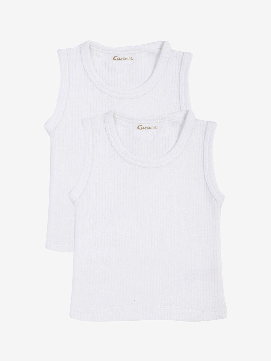 kanvin-boys-pack-of-2-white-ribbed-thermal-vests