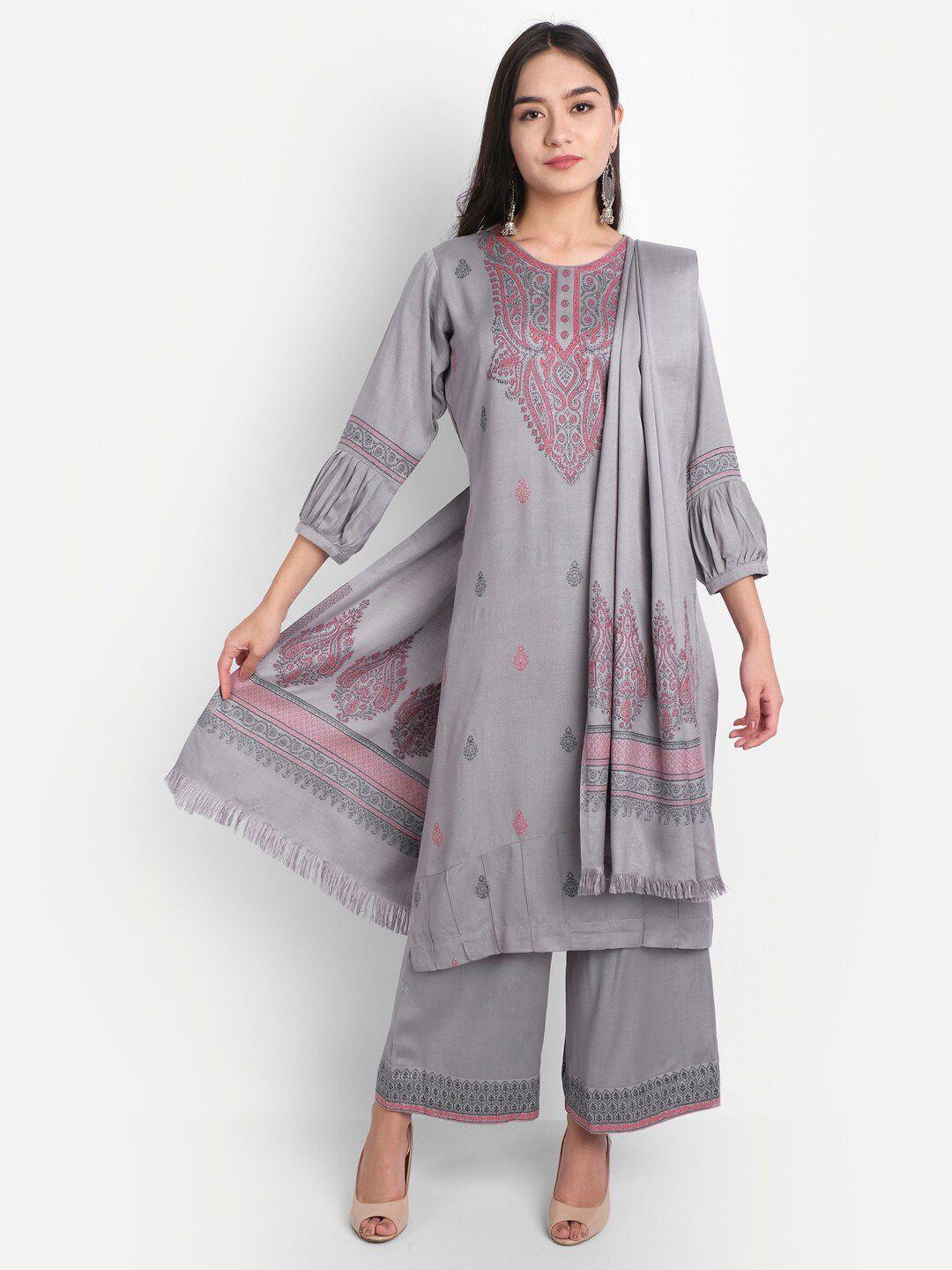 hk-colours-of-fashion-grey-&-pink-woven-design-viscose-rayon-unstitched-dress-material
