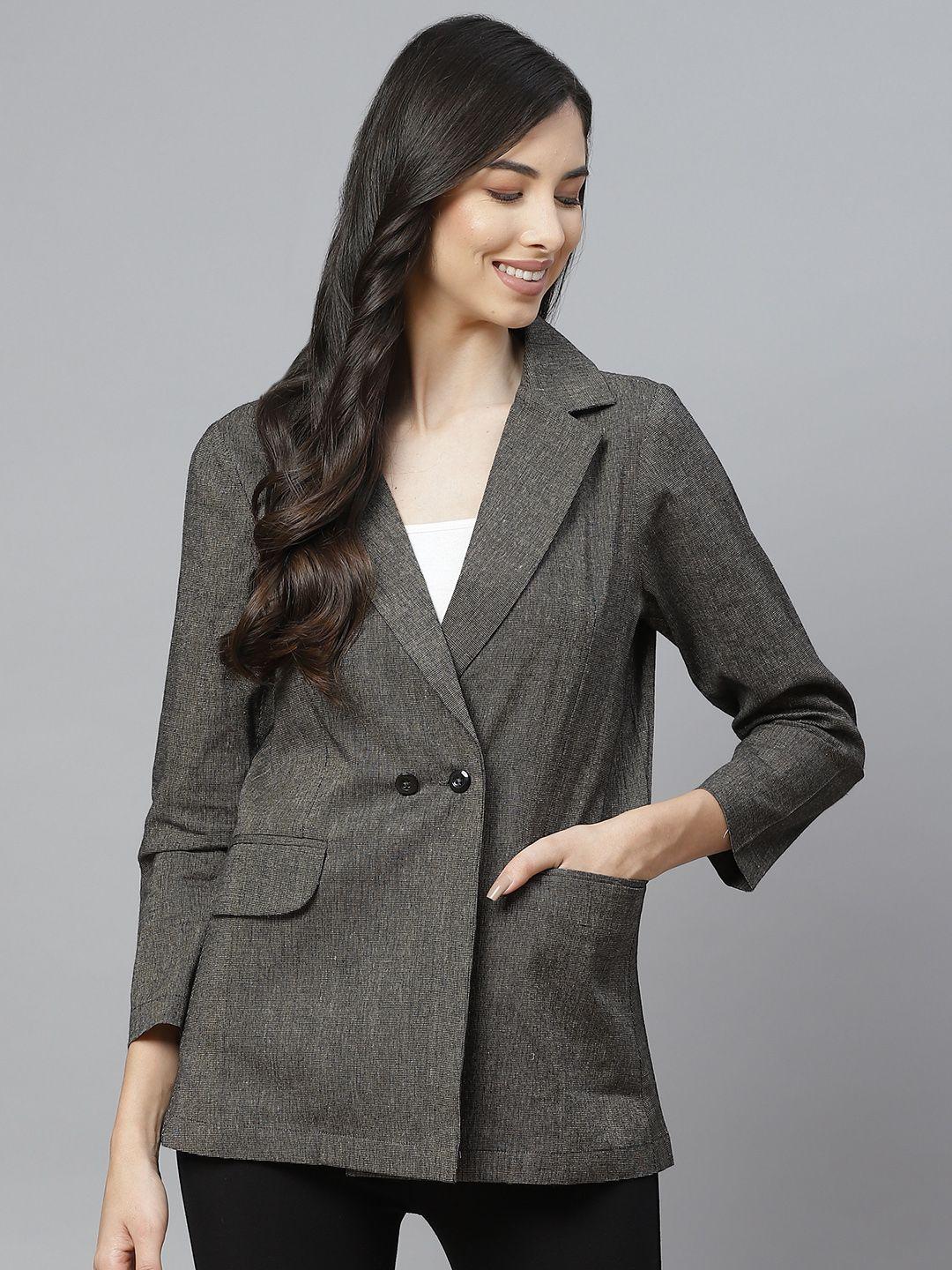 cottinfab-women-taupe-solid-regular-fit-double-breasted-blazer