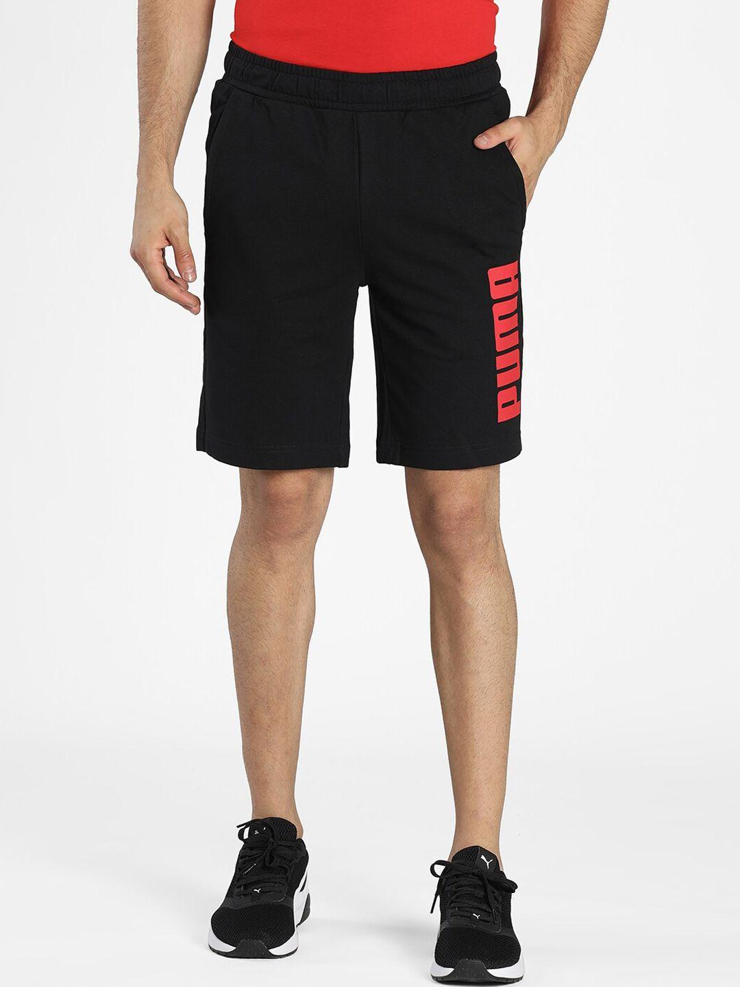 puma-men-black-graphic-knitted-shorts