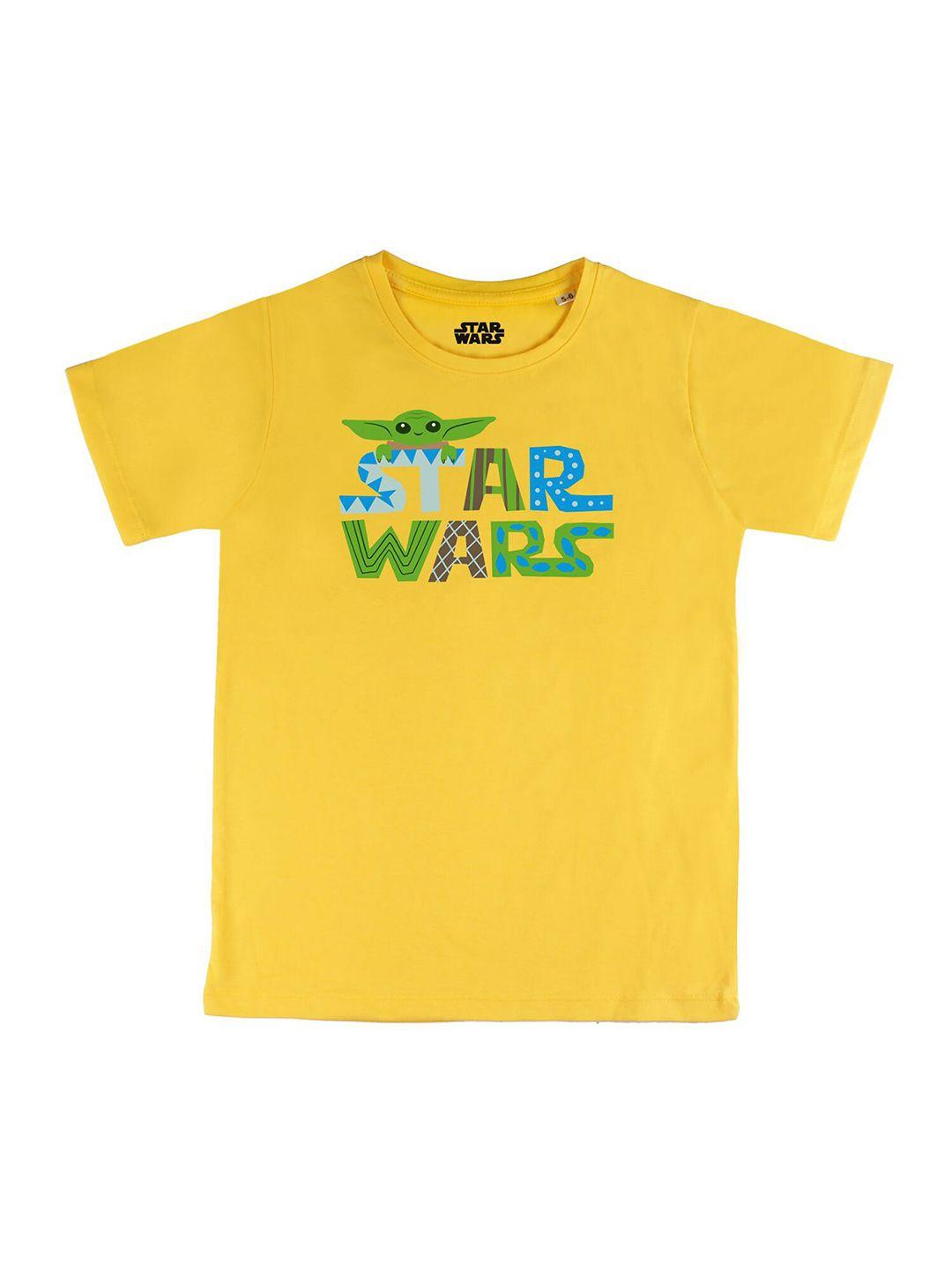 star-wars-by-wear-your-mind-boys-yellow-typography-star-wars-printed-t-shirt