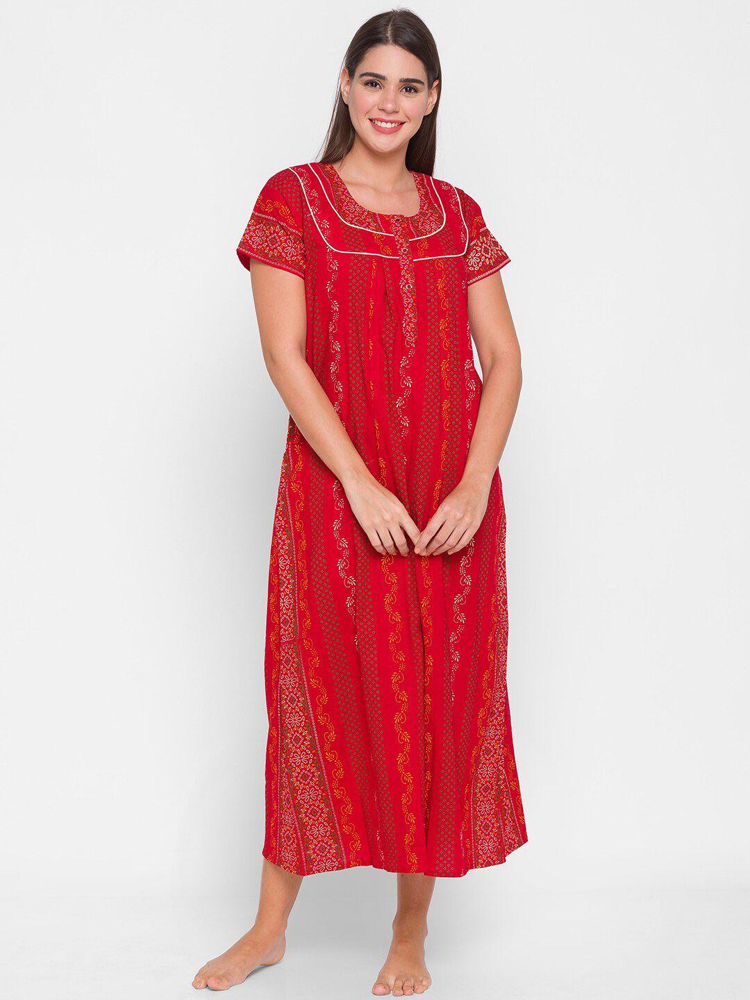 av2-women-red-printed-maxi-nightdress