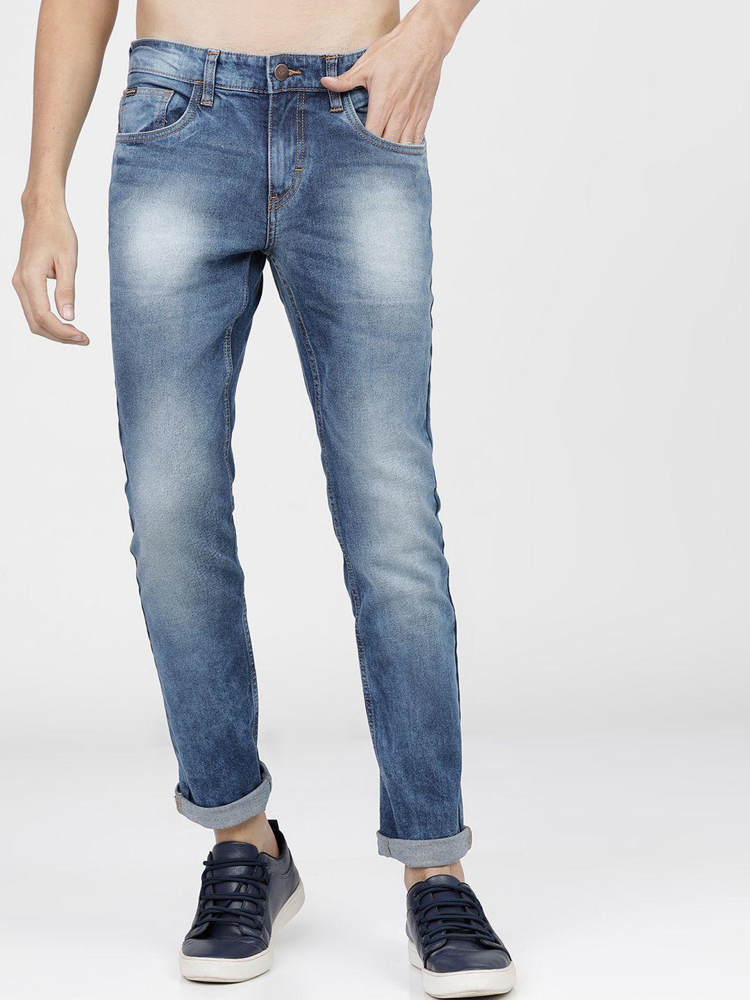 ketch-men-blue-slim-fit-heavy-fade-stretchable-jeans