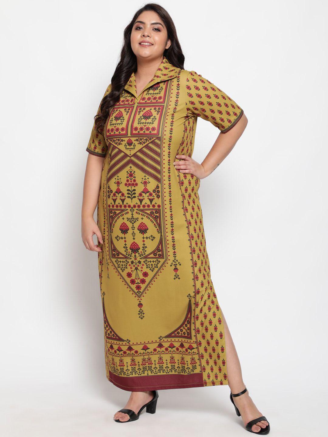 amydus-women-plus-size-mustard-yellow-ethnic-motifs-ethnic-maxi-dress