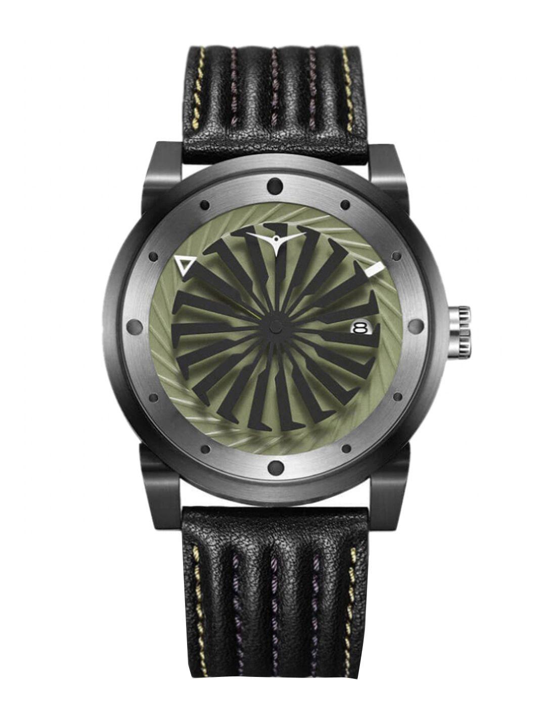 zinvo-men-green-brass-dial-&-black-leather-straps-automatic-motion-powered-watch-235