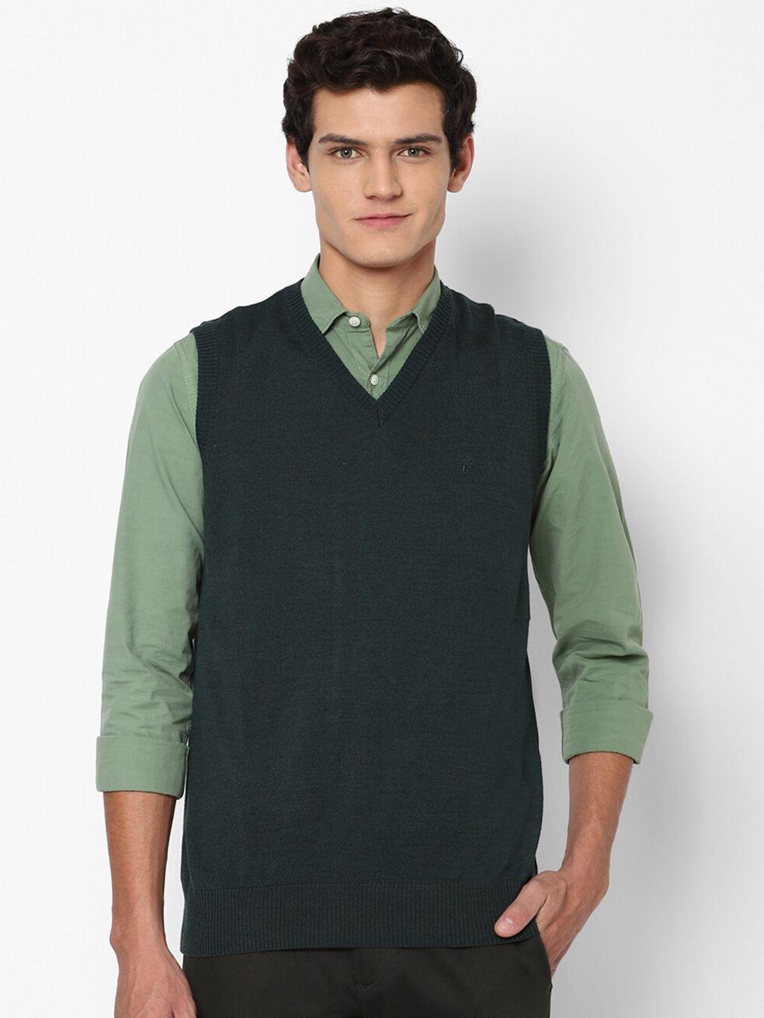 allen-solly-men-green-sweater-vest