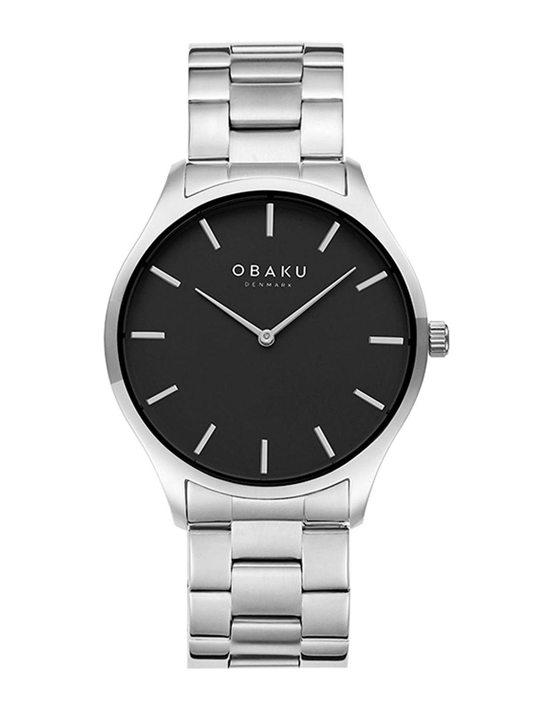 obaku-men-black-brass-dial-&-silver-toned-stainless-steel-bracelet-style-straps-analogue-watch-v260gxcbsc