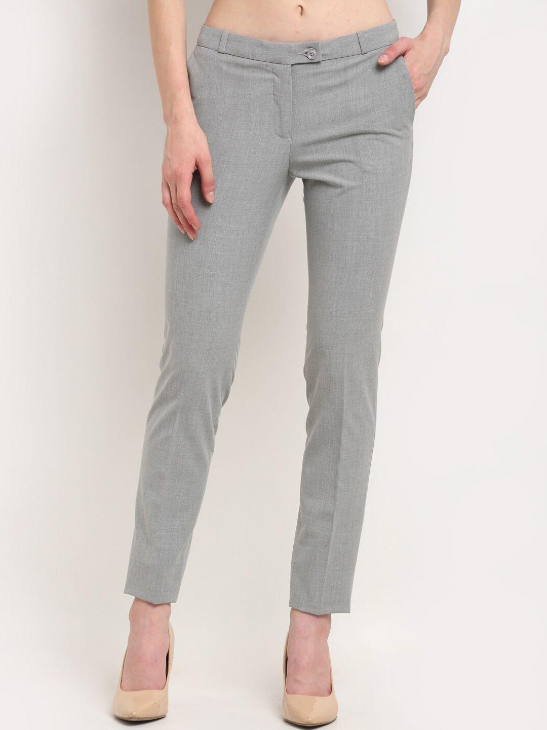 crozo-by-cantabil-women-grey-slim-fit-trousers