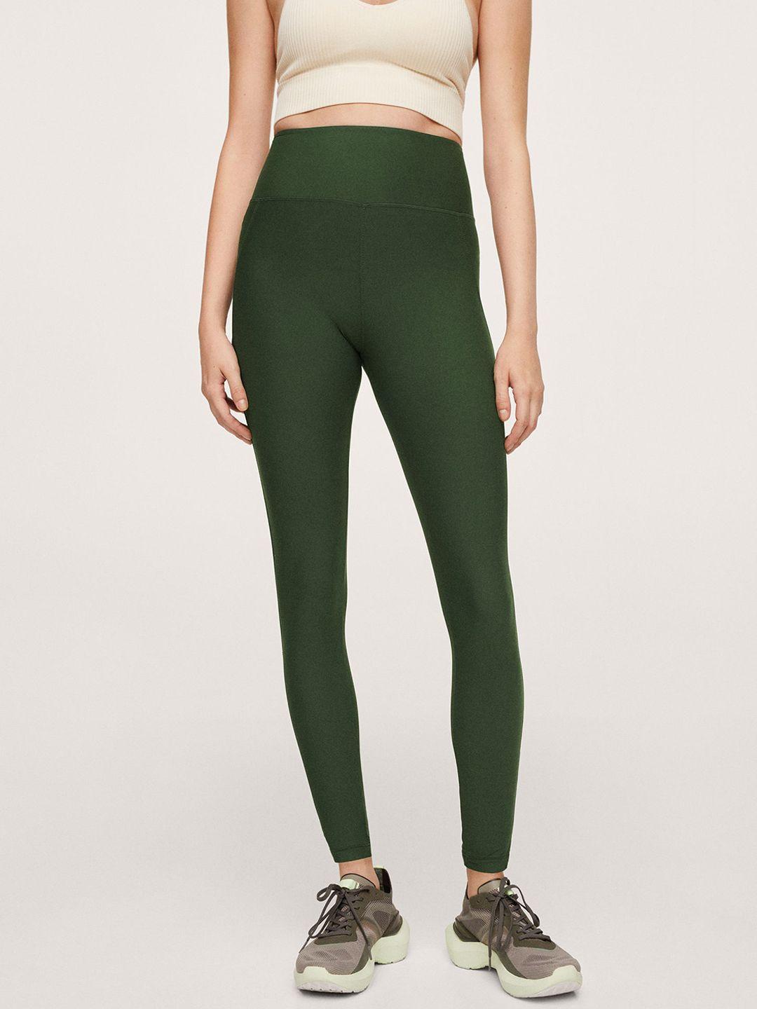 mango-women-olive-green-solid-high-rise-winter-training-crop-tights