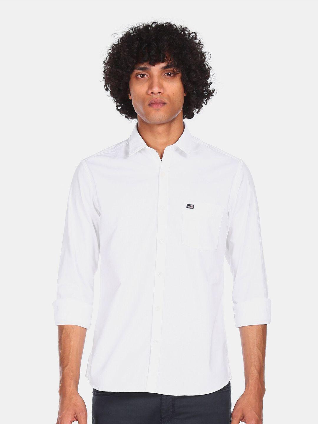 arrow-sport-men-white-opaque-casual-shirt