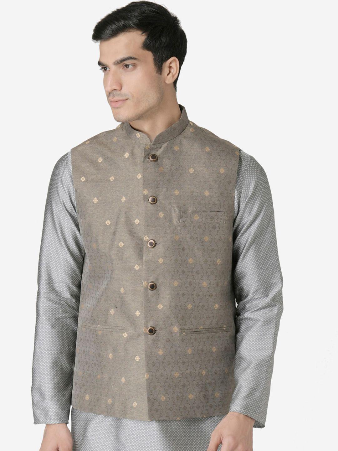 tabard-men-grey-printed-nehru-jacket
