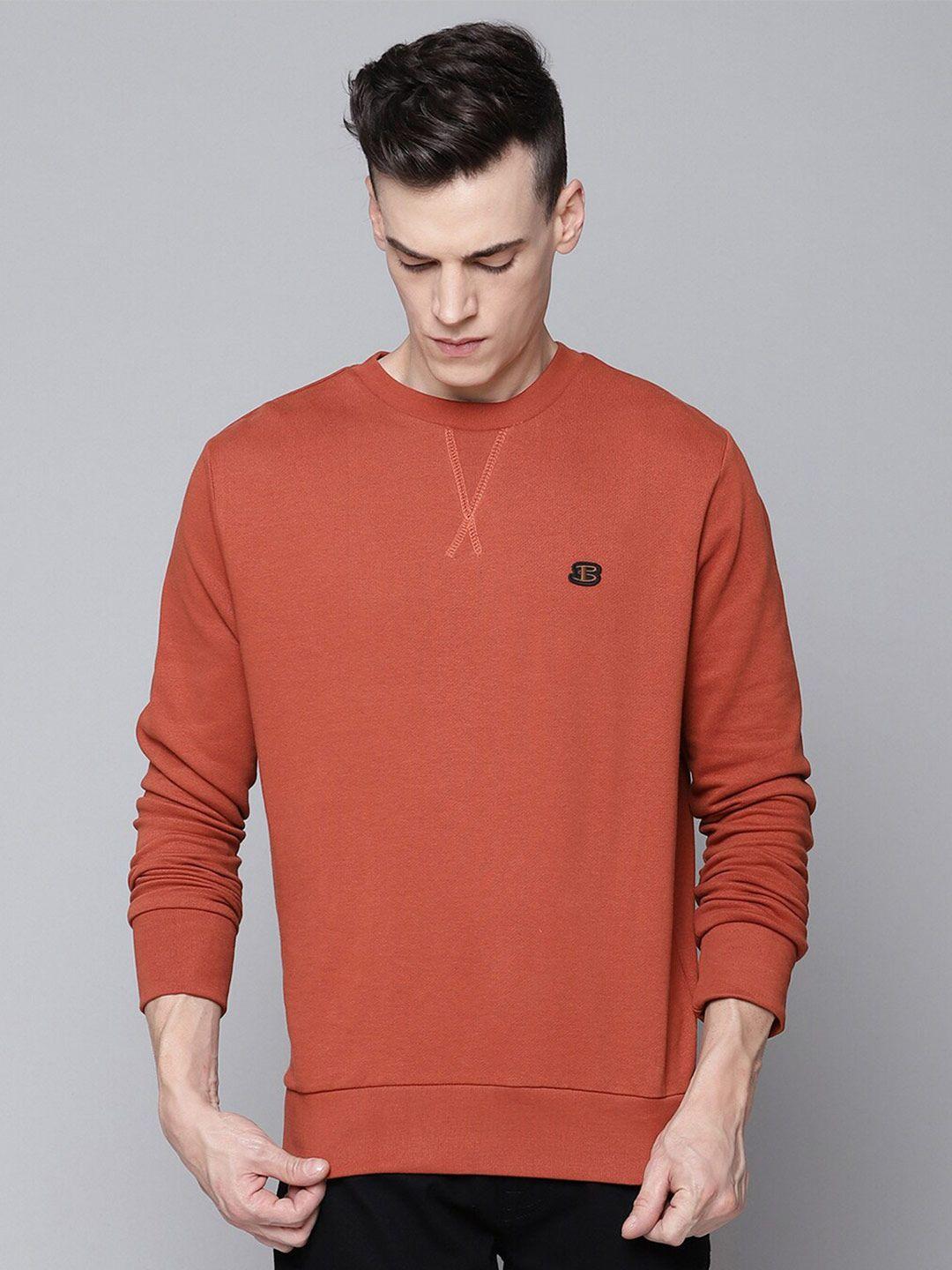 ben-sherman-men-orange-organic-cotton-sweatshirt