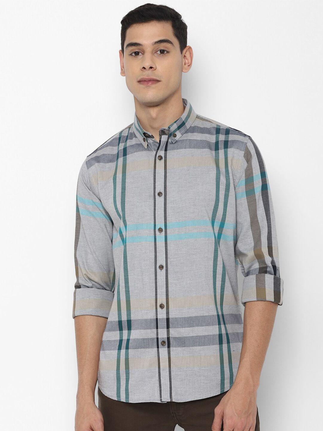 forever-21-men-grey-slim-fit-opaque-checked-pure-cotton-casual-shirt